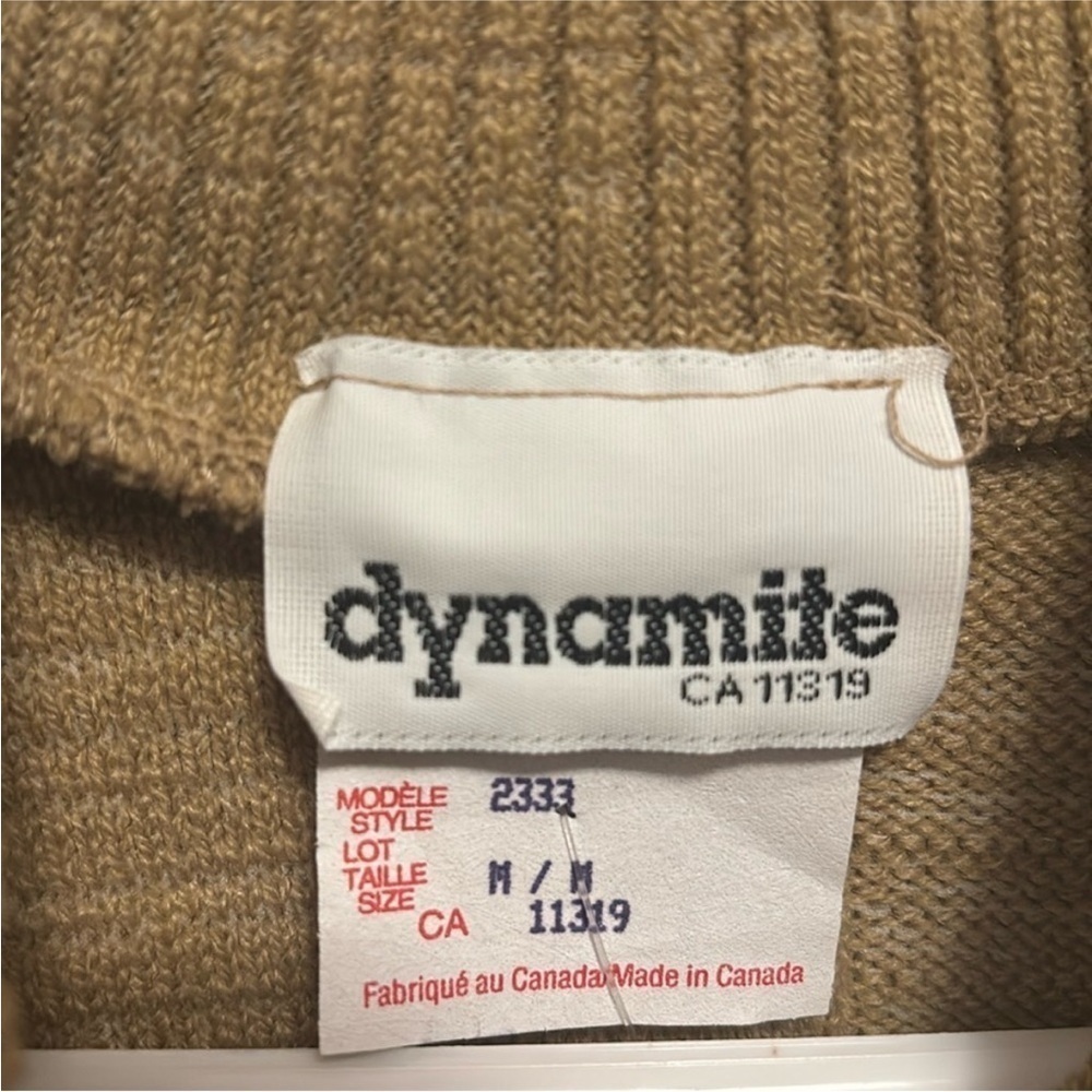 🛍Bundle sale🛍Dynamite Brown Turtleneck Knit Top medium - Picture 4 of 5